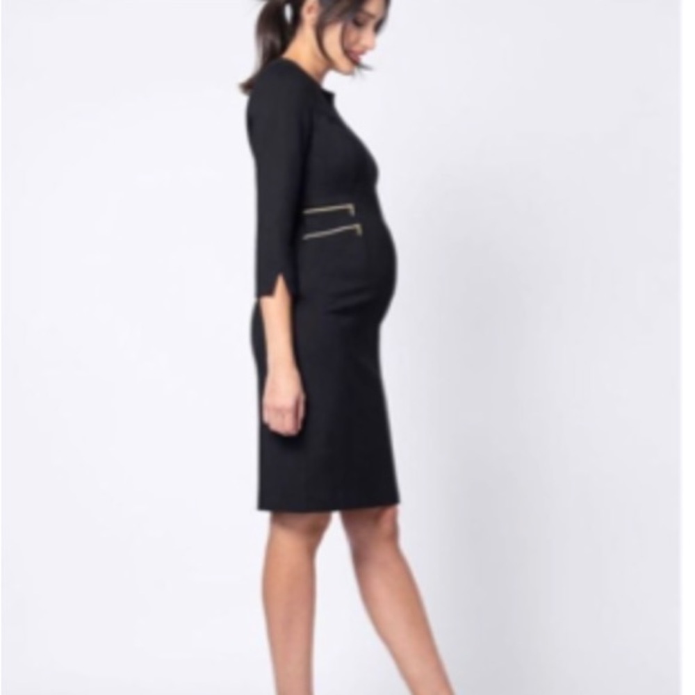 Seraphine NWT black Audrey maternity dress